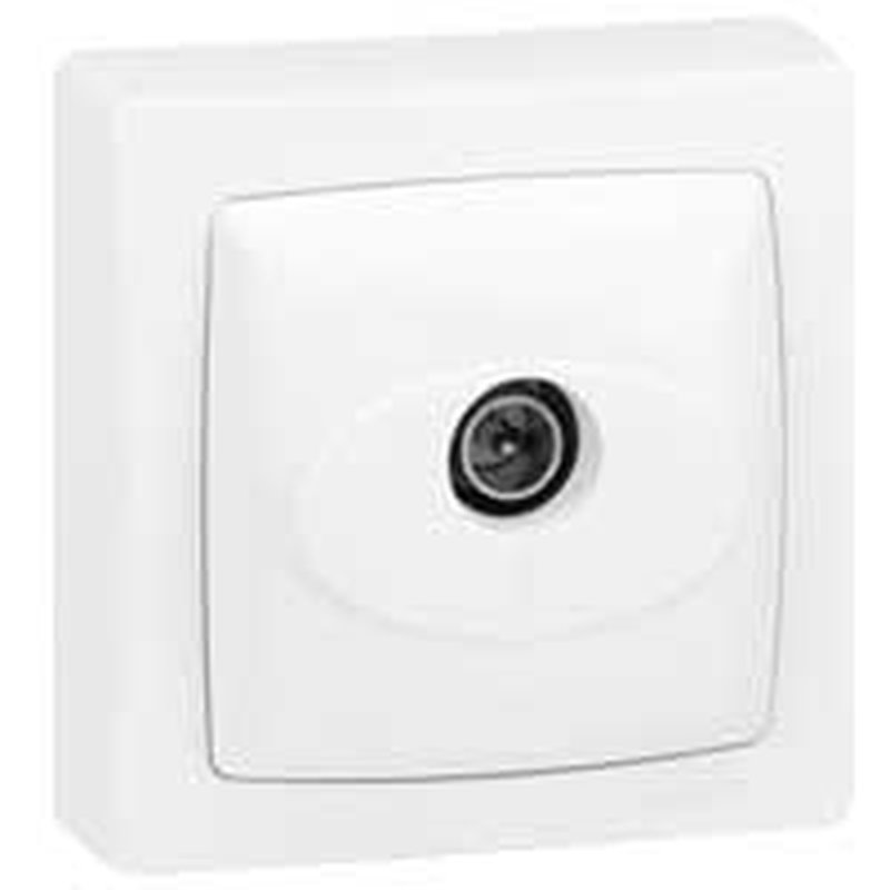[LEG-086040] Legrand 086040 - Prise télévision simple mâle Appareillage saillie complet - blanc