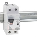 Disjoncteur différentiel Ph+N 30mA B16 Type A 6kA Courbe B