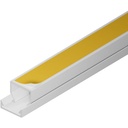 Moulure avec adhésif 20x12mm - Longueur 2m