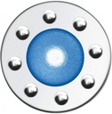 Siena 12V Led Bleu 0,3W Alu