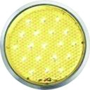 Led Roma Jaune 1W Ø50mm X 4mm Ip40 - Leo30830