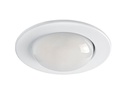 Spot Encastré Rond Blanc Fixe E27