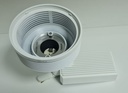 Projecteur Rail Ls1 Blanc G12 150W Iodure Electronique Avec Ref - Lum-2036073K