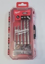 Coffret De 5 Forets Béton Mx4 4 Taillants Sds-Plus Ø5-10 mm Milwaukee