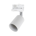 Luminaire Sur Rail Aluminium Blanc Douille Gu10 Ip20 Max-35W- Triphasé 2017