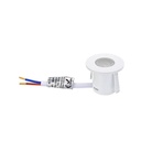 Encastrer D27mm rond blanc LED 1W 60lm 3000k