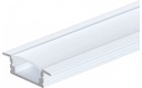Profilé En Aluminium Pour Ruban Led Corps Blanc/Couvercle Blanc L=2M 5106
