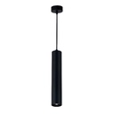 Suspension Gu10 Aluminium Corps Noir 5.5X30Cm 9062
