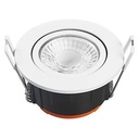 Encastré LDV SPOT Recouvrable ADJ 5,5W 3CCT 400/600lm 60DEG PowerSelect IP65 Blanc