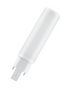LED Ampoule dulux D 13 dépolie G24d-1 550lm 830 5w douille rotative - 135086