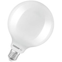 Ampoule globe 125mm LED verre dépoli 17W=150 E27 chaud - 601888