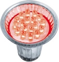 Lampe DECOSPOT LED GU10 LED Rouge 0,67W 12°