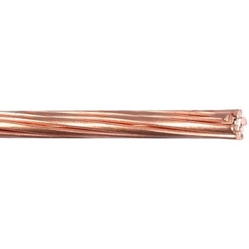 [CAB-1498] Câble de terre en cuivre nu 25mm2 (Prix au mètre)