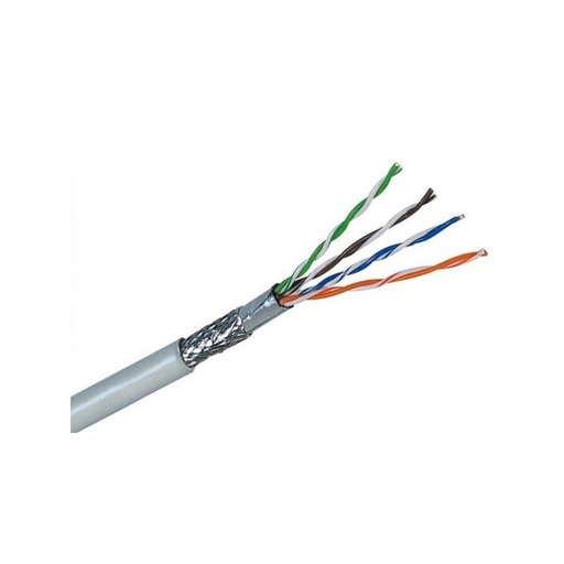[CAB-FTP2] Câble FTP 4 paires Cat. - 5E pour réseau informatique(Prix au mêtre)