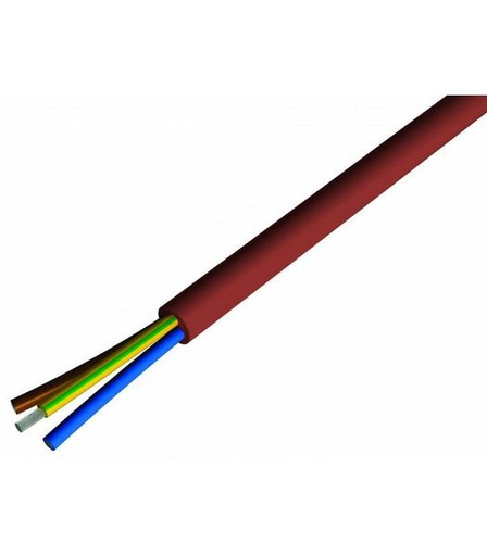 [CAB-HT1] Câble silicone souple 2x1mm2 180°C (Prix au mètre)