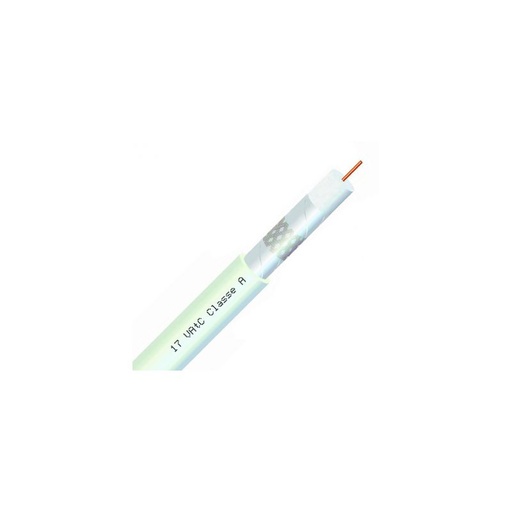 [CAB-TV] Câble TV Coaxial blanc 17VATC (Prix au mêtre)