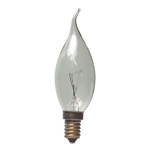 [L1811] Flamme Coup de Vent Claire E14 40W 230V - L1811