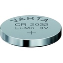 Pile Varta Lithium CR2032 - 3V Pile bouton - CR2032-V