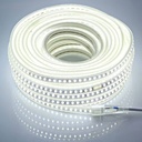 Ruban 230V Puissant 144 Leds/M 4000K Ip65 1400Lm/M rlx 50m (Prix au Mètre)