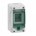 Coffret Mini Mureva En Saillie - IP65 - 1x 3 Modules Ref EU 13956M