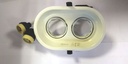Horn 2 Gu10 Encastré, Oval, Blanc Mat Max. 2X 50W - C113111