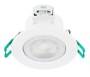 Spot Encastré Rond Blanc Orientable CCT 4,8W 500 Lm