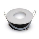 3613 Spot encastré rond blanc IP54 pour MR16 (sans douille)