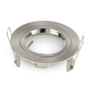 3643 Spot fixe rond 1/4 tour inox (sans douille)