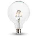 4422 Lampe Ampoule globe filament LED 10w G125 3000k E27