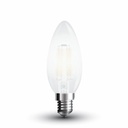 4475 Lampe Lampe Filaments à Ampoule flamme Givrante 4w 4000k E14