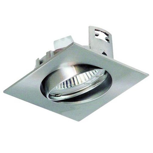 [BLK-60901] Spot Encastré blanc 12V 50W carré (ampoule et alim non inclus)