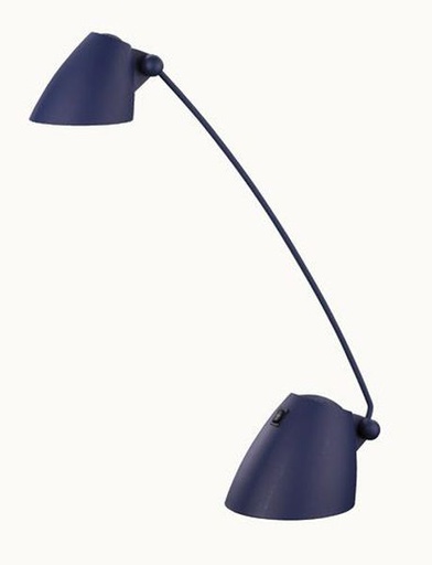 [LB-9018/15] Lampe de bureau bleu articule G6,35 35/50W INTIMUS
