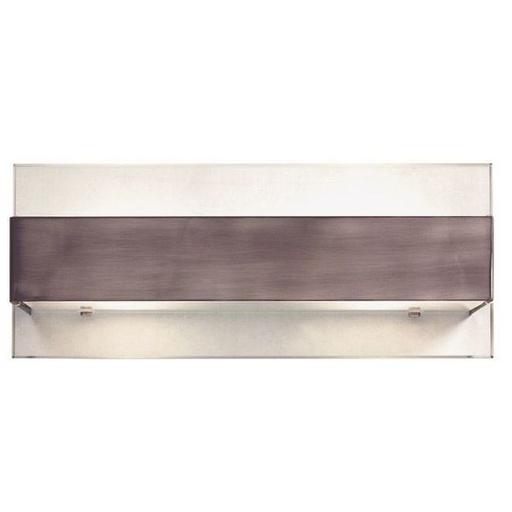 [LKW1091-2] APPLIQUE 2X40W E14 VERRE METAL