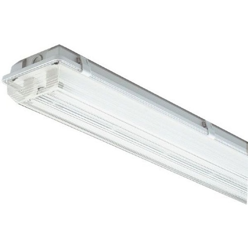 [LU1305E] Reglette étanche 2x36W fluorescente IP65 électronique 230V