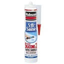 Tube mastic silicone blanc - mastic-bl - elec