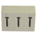 Adaptateur triplite ptt 8 cont - eb32717 - elec