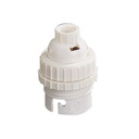 Douille b22 bakelite nylon sans bague - elec