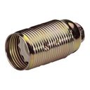 Douille e14 laiton filtee avec 2 bagues - elec