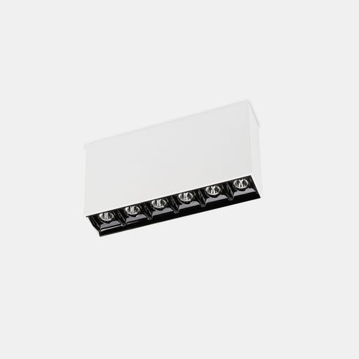 [LD15718714MS] Encastré de plafond bento 6 x LED 12 2 blanc 15-7187-14-MS