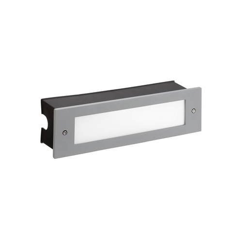 [LD05E05134CL] Encastré de mur micenas pro 54 x LED 8 7 gris 05-E051-34-CL