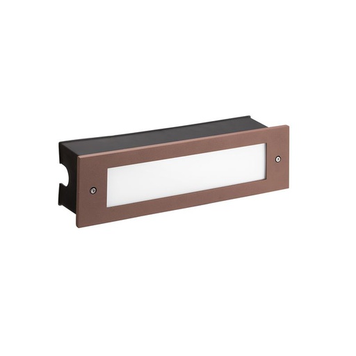 [LD05E051J6CL] Encastré de mur micenas pro 54 x LED 8 7 marron 05-E051-J6-CL