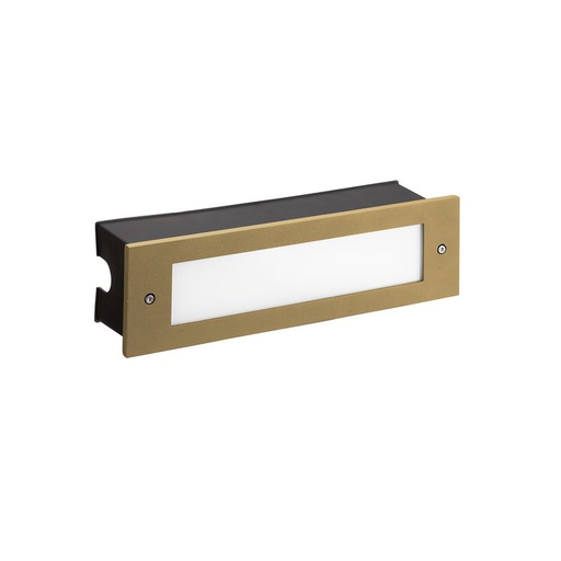 [LD05E051DLCL] Encastré de mur micenas pro 54 x LED 8 7 or pei 05-E051-DL-CL