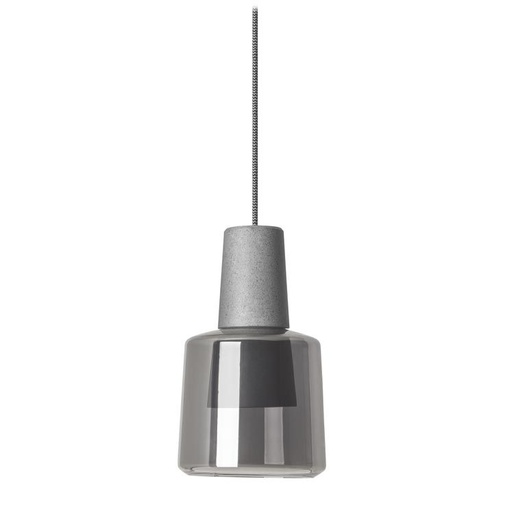 [LD004037CS12] Suspension khoi 1 x LED 19 5 béton gris 00-4037-CS-12