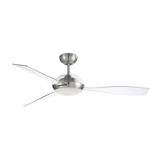 [LD30765781EC] Ventilateur sirocco 44 x LED 16 nickel satiné tr 30-7657-81-EC