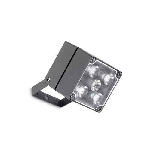 [LD059787Z5CM] Projecteur cube 5 x LED 15 gris urbain 05-9787-Z5-CM