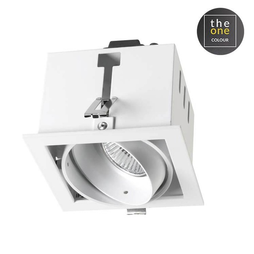 [LDDM00531400] Encastré de plafond multidir 1 x gu5 3 50 blanc DM-0053-14-00