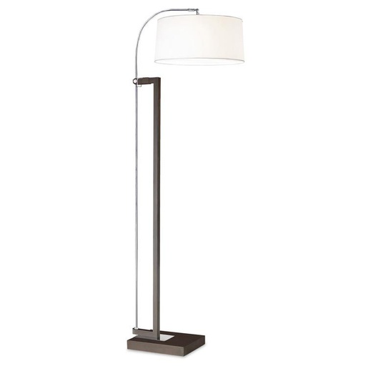 [LD252860Y214] Lampadaire extend 0 e27 60 chrome marron 25-2860-Y2-14