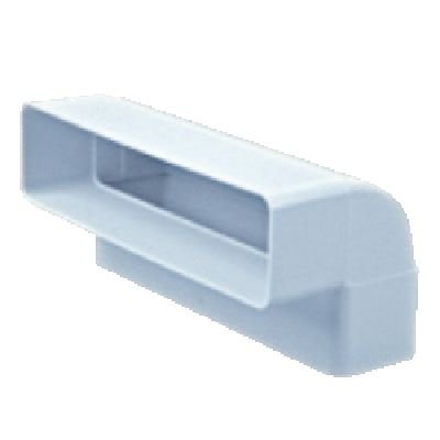[AX-COUPV522] Coude PVC rigide vertical 90° 55x220 