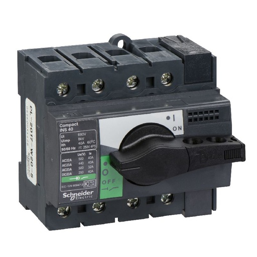 [SCH28901] interrupteursectionneur Interpact INS40 4P 40 A 28901