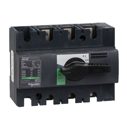 [SCH28912] interrupteursectionneur Interpact INS160 3P 160 A 28912